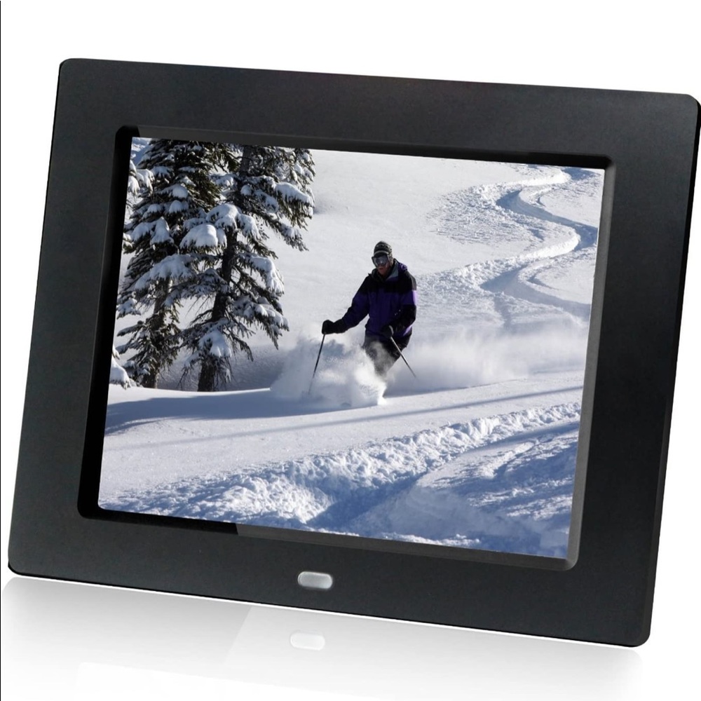 HP df810v1 8-Inch Digital Picture Frame (Contemporary Black)